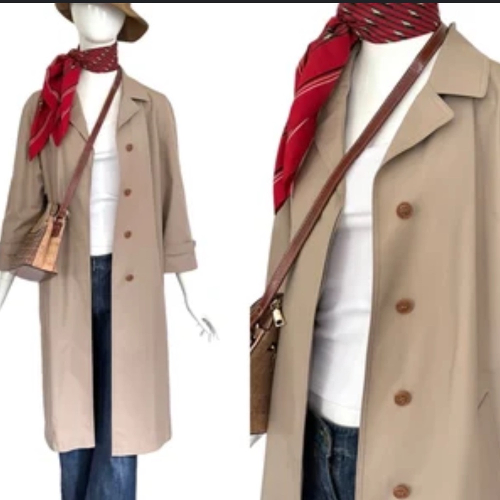 Beige Trench Coat